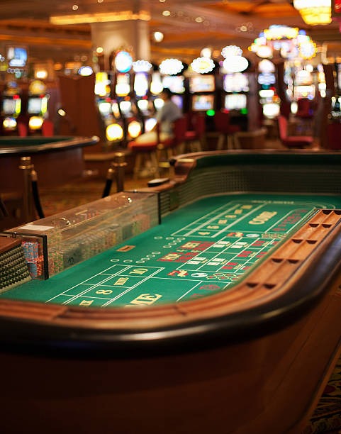 Multi-camera live casino studio with dealers